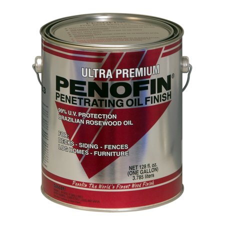 PENOFIN Ultra Premium Transparent Cedar Oil-Based Penetrating Wood Stain 1 gal F5MCMGA